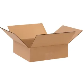 10 x 10 x 3 Flat Corrugated Boxes