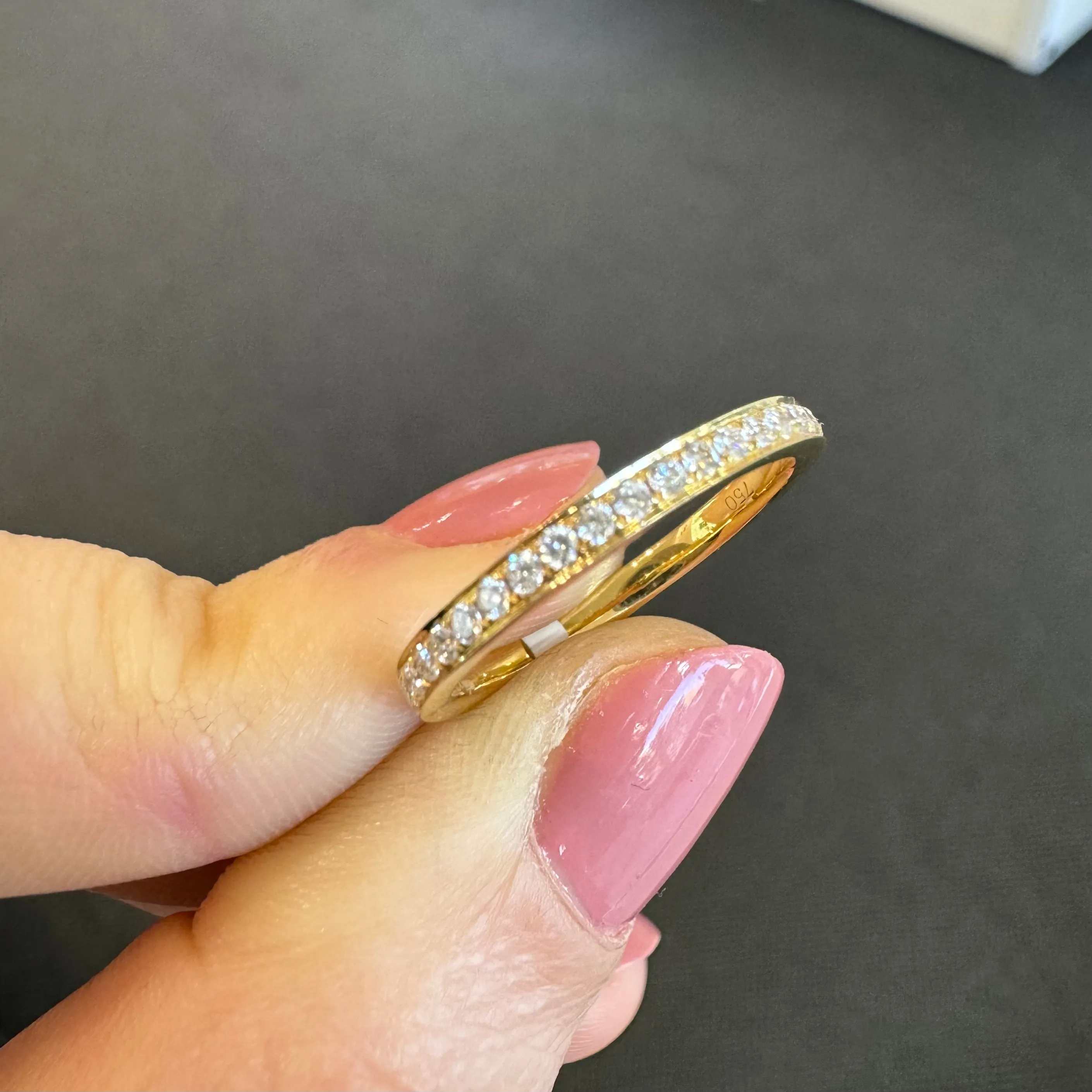 18ct Yellow Gold Diamond Eternity Ring