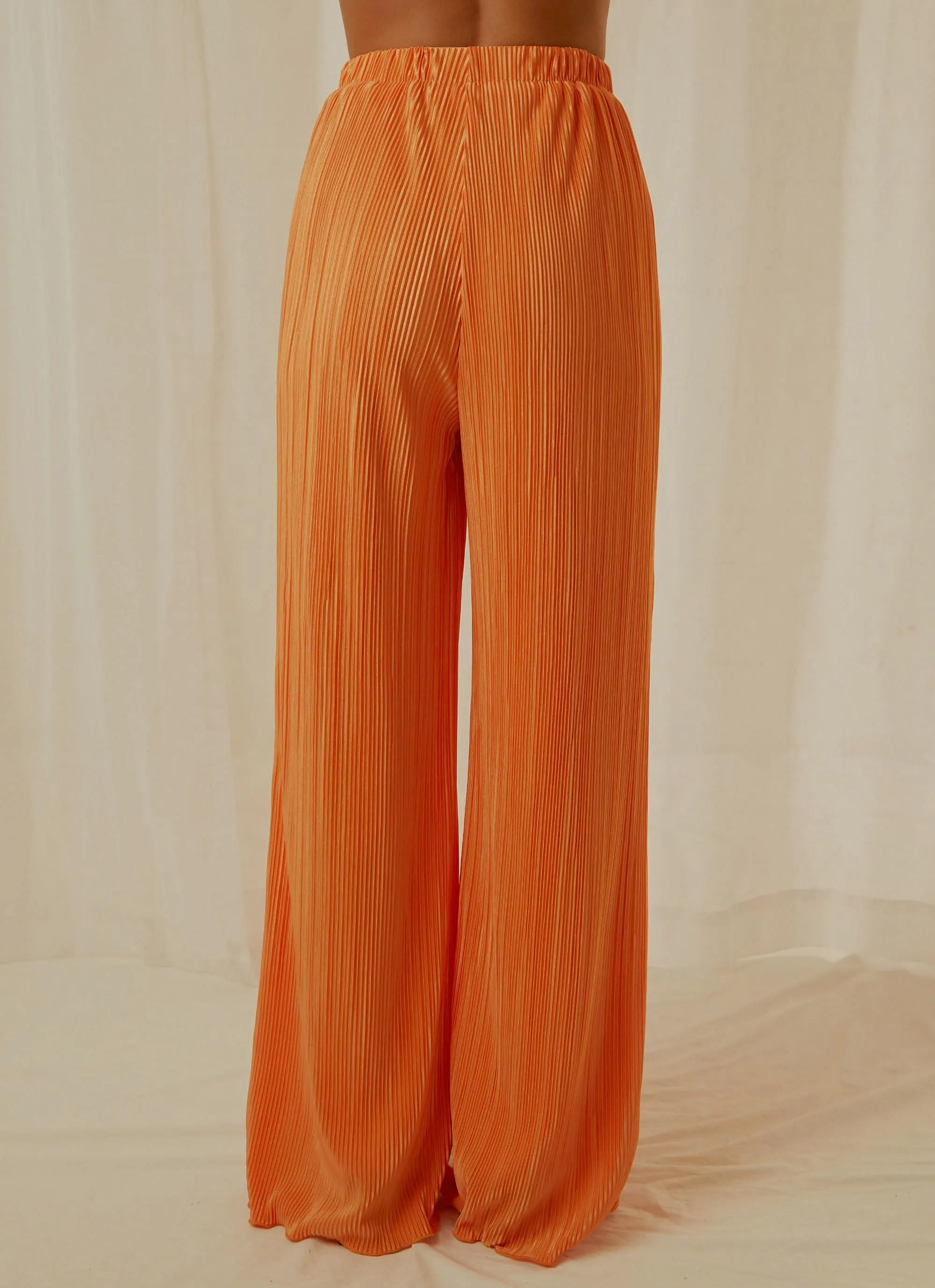 90s Muse Pants - Tangerine