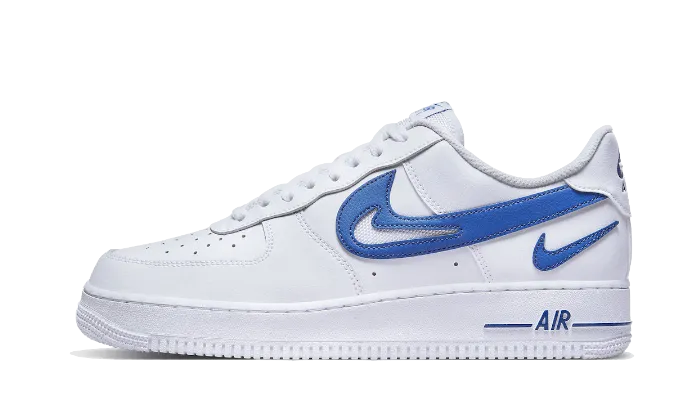 Air Force 1 Low '07 FM Cut Out Swoosh White Game Royal