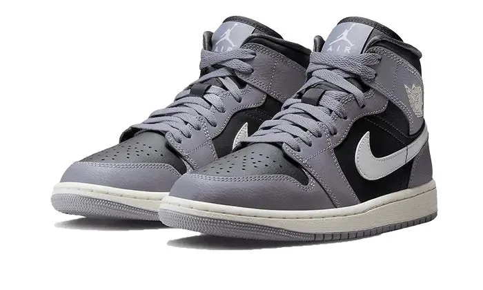 Air Jordan 1 Mid Cement Grey