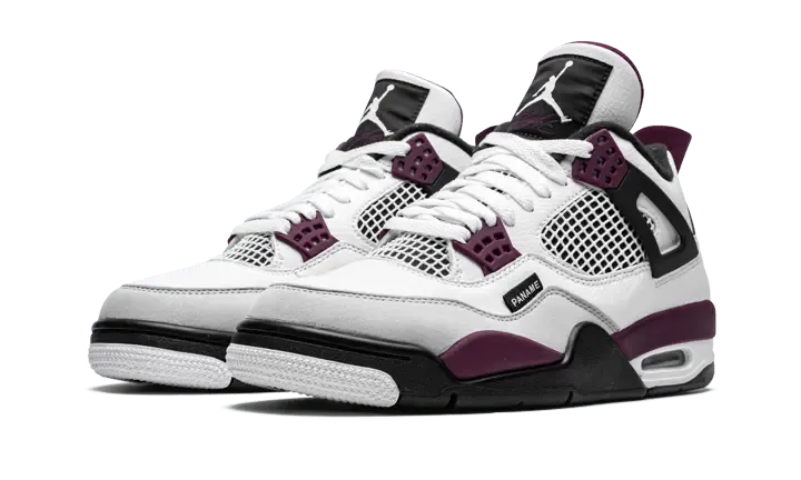 Air Jordan 4 PSG Neutral Grey Bordeaux