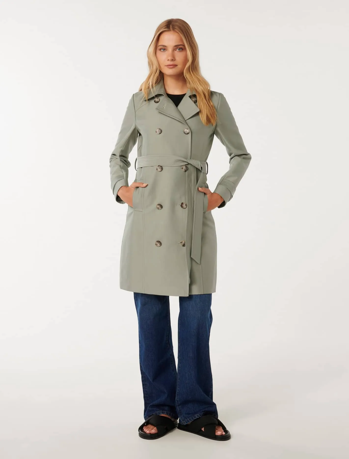 Alicia Short Trench Coat