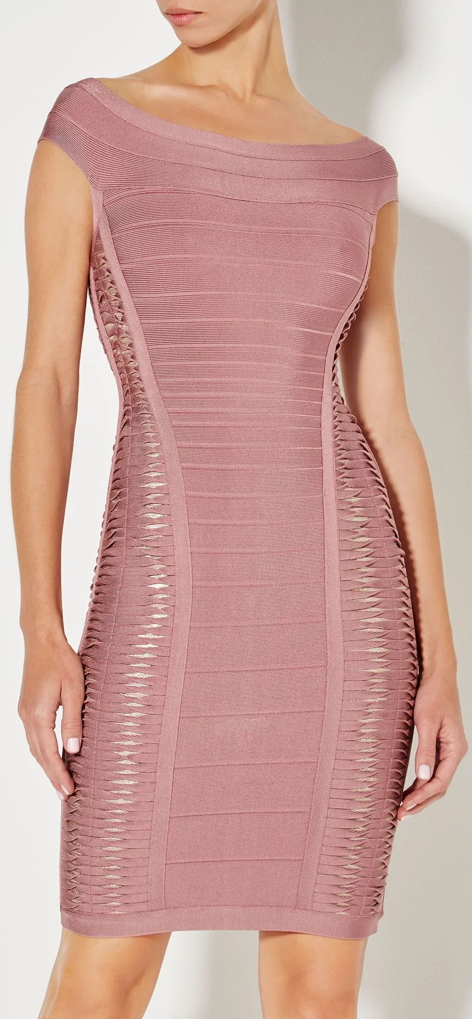 'Alyson' Twist Bandage Dress