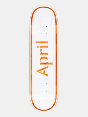 April Deck Logo Orange