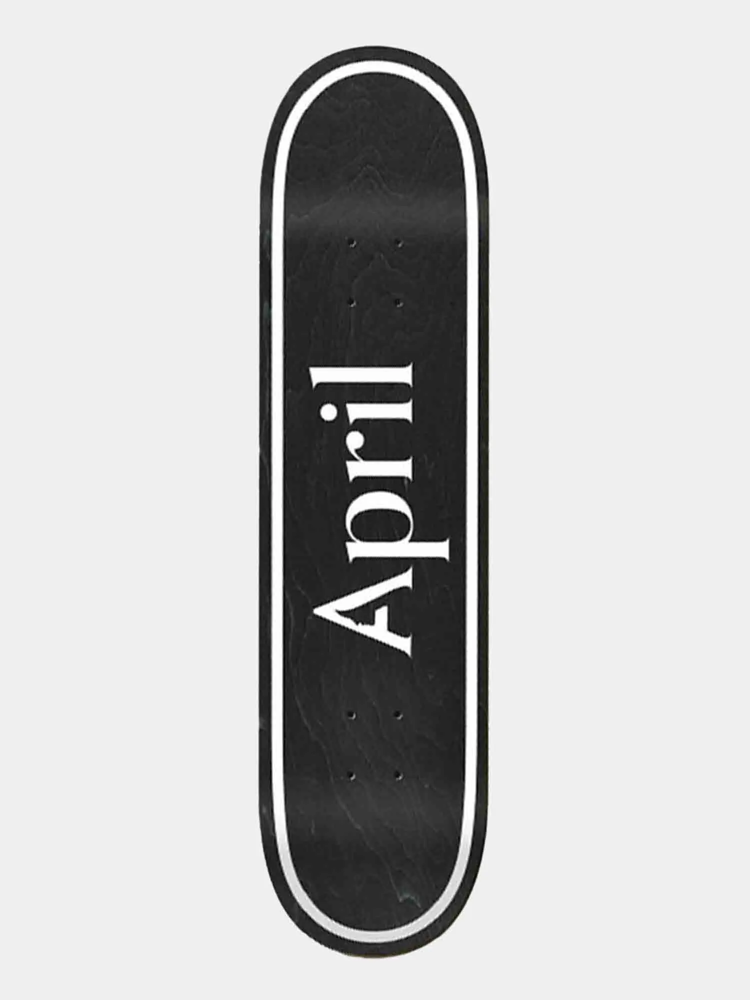 April Deck OG Logo Inverted Black - 8.5