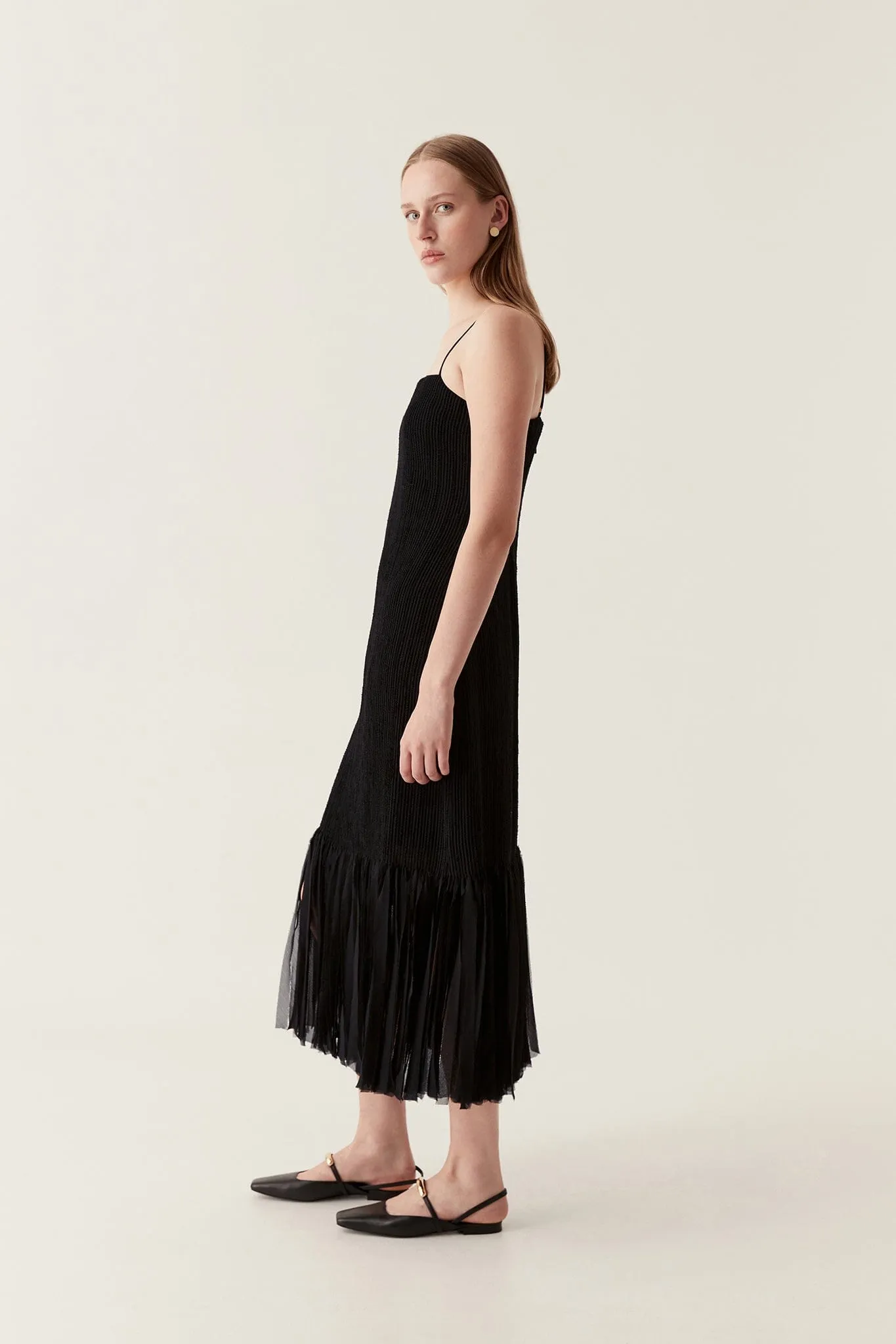 Arris Fringed Maxi Dress