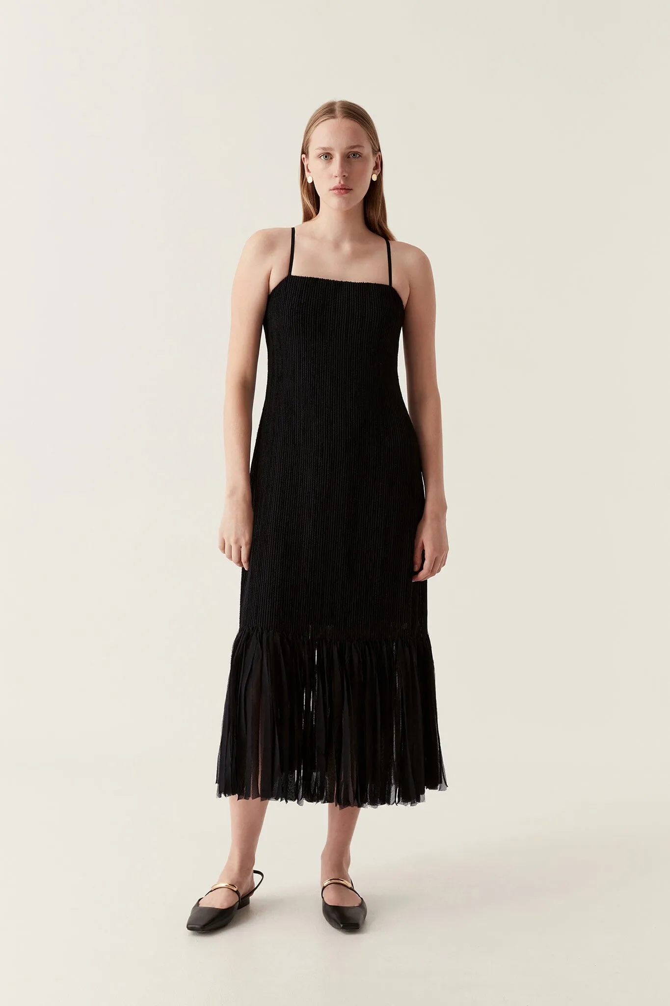 Arris Fringed Maxi Dress