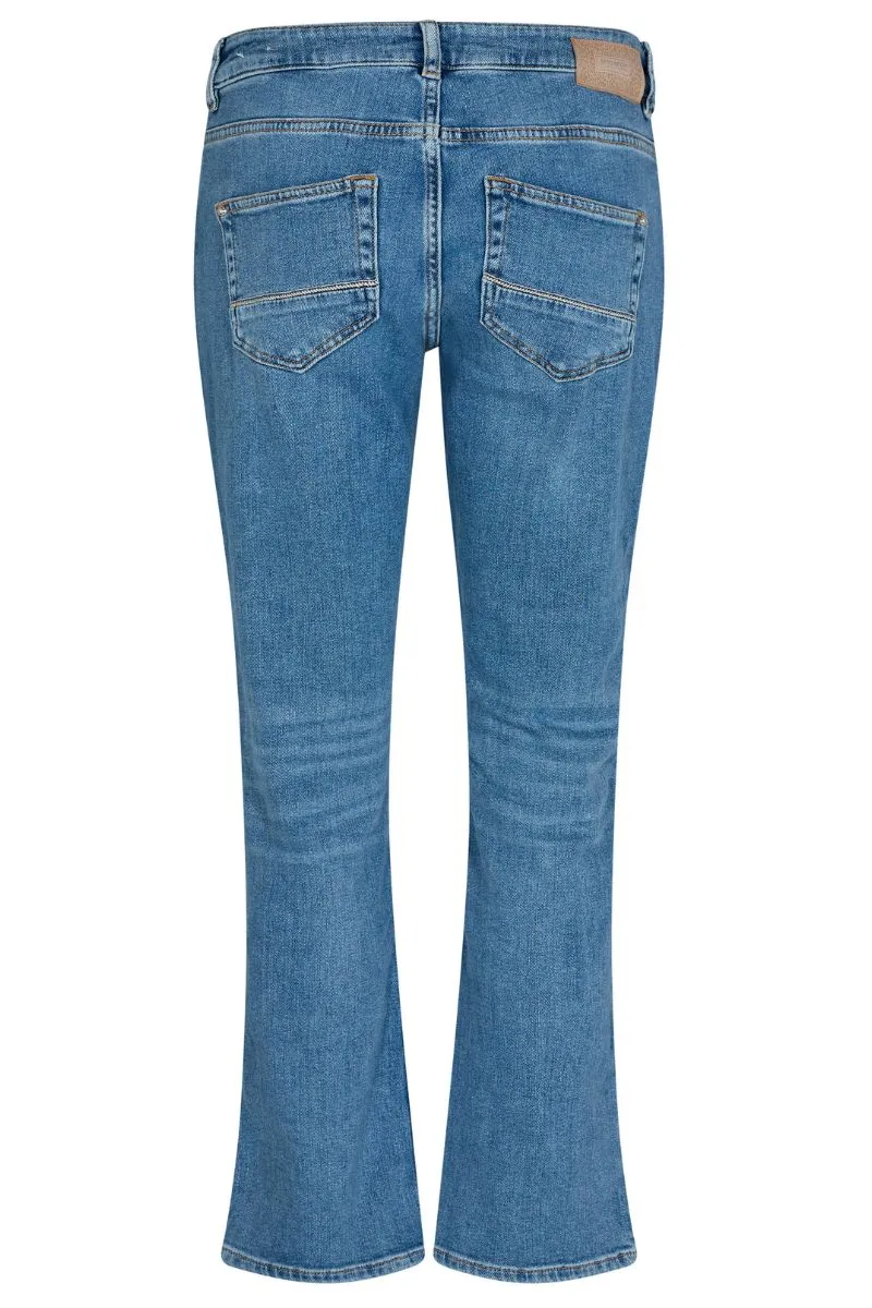 Ashley Twist Jeans | Light Blue | Jeans fra Mos Mosh