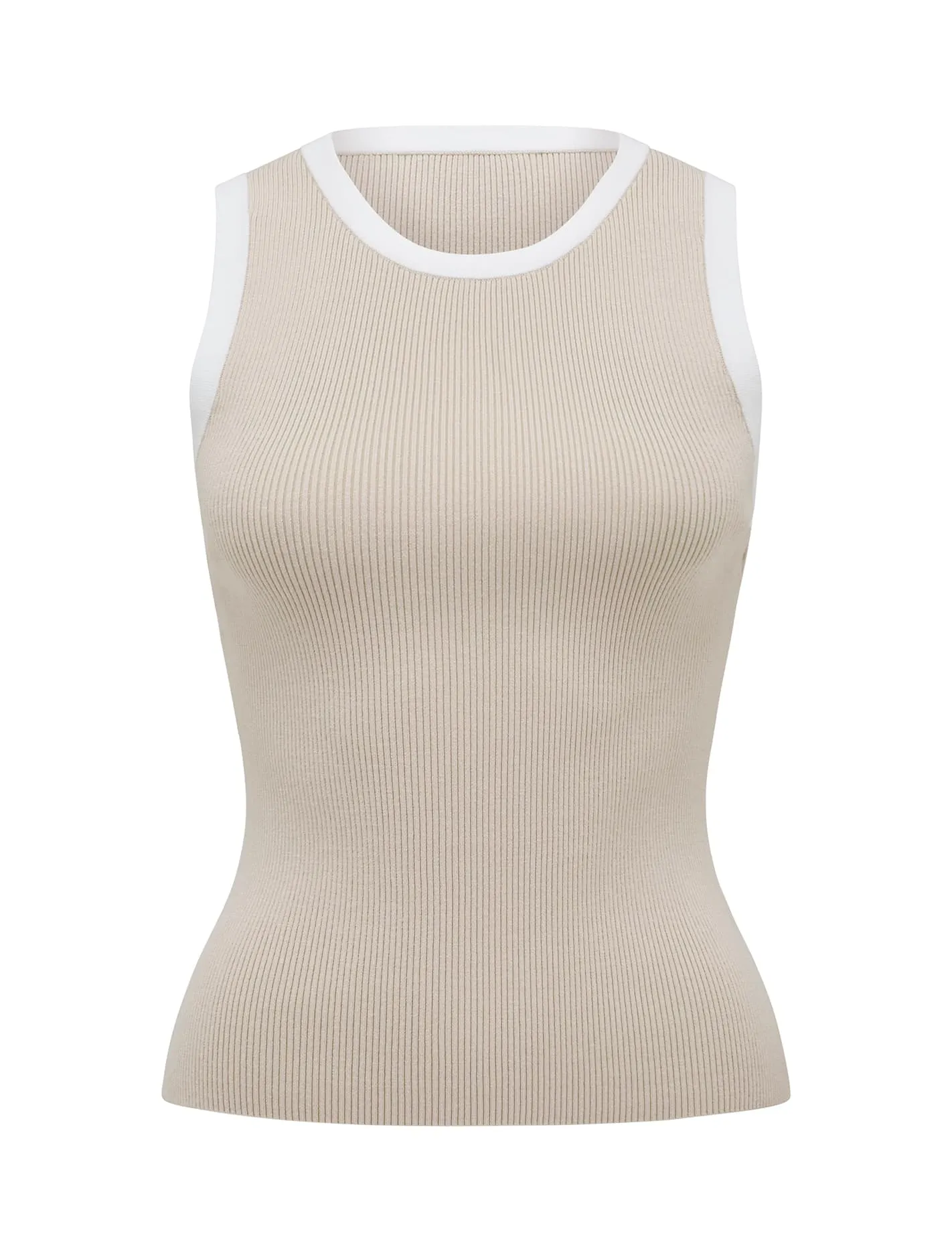 Aspen Tipping Detail Knit Tank Top