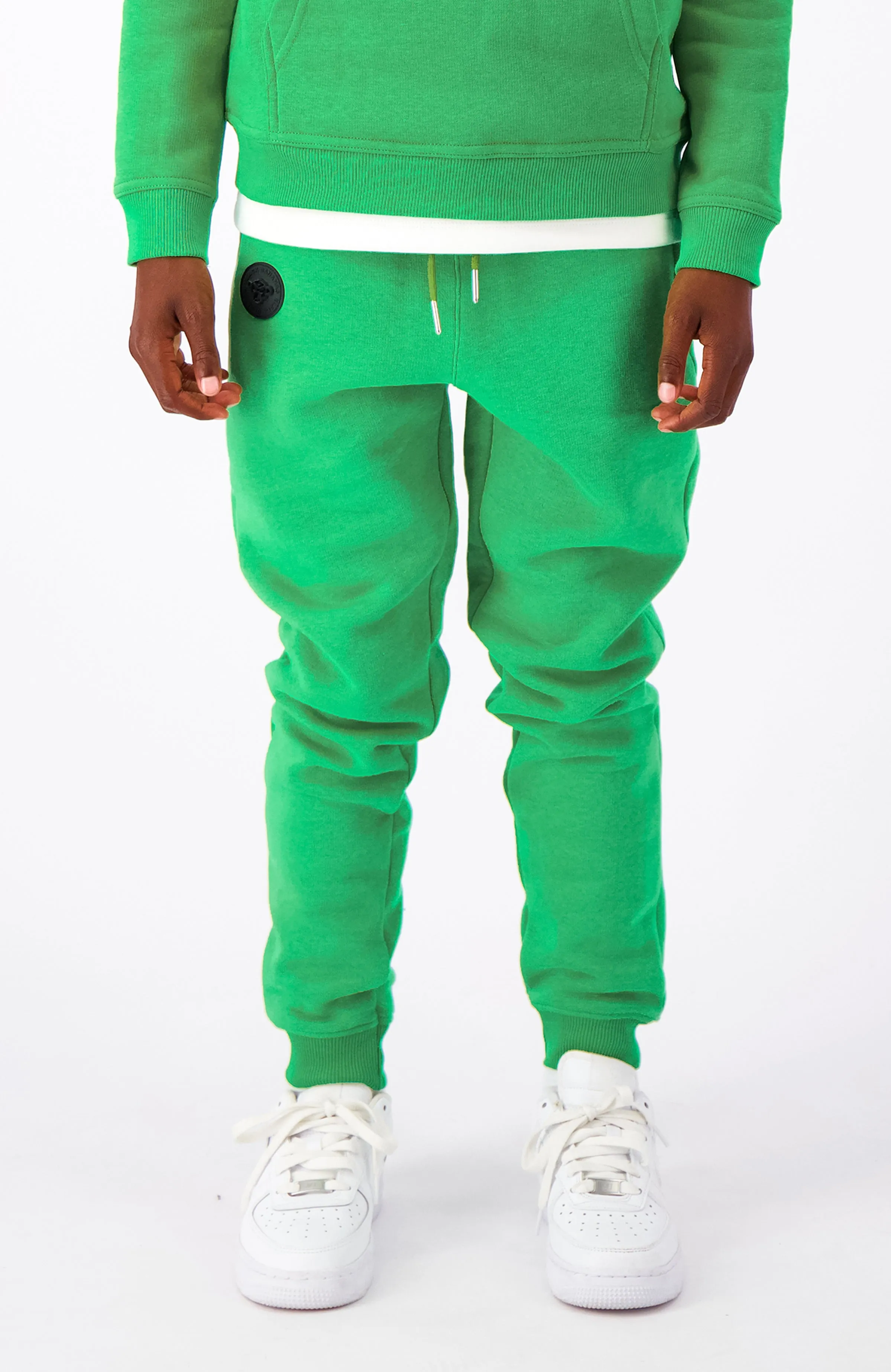 Black Bananas Junior Essential Trackpants Groen