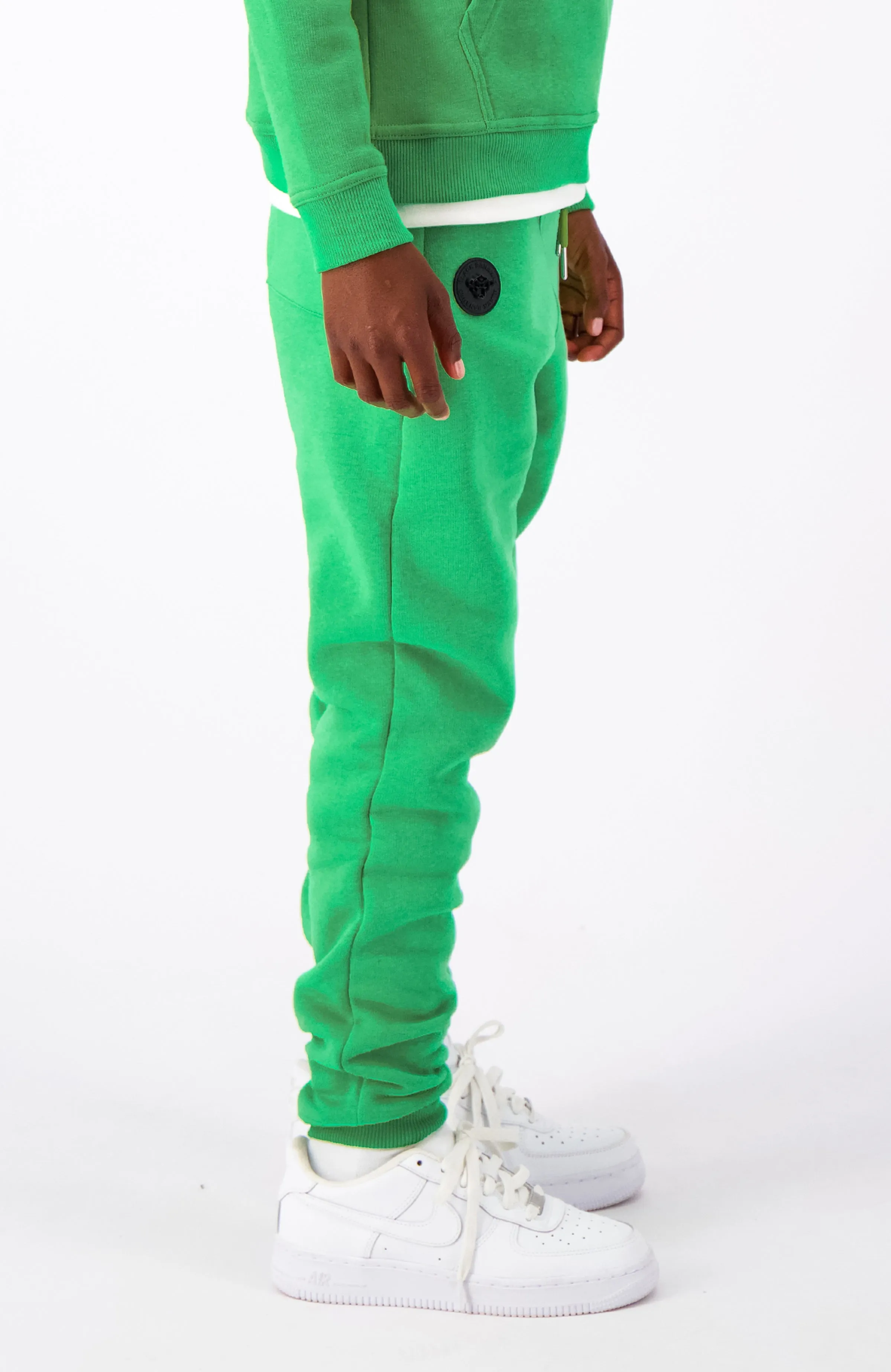 Black Bananas Junior Essential Trackpants Groen