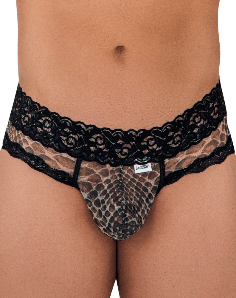 Candyman 99596x Mesh-lace Thongs