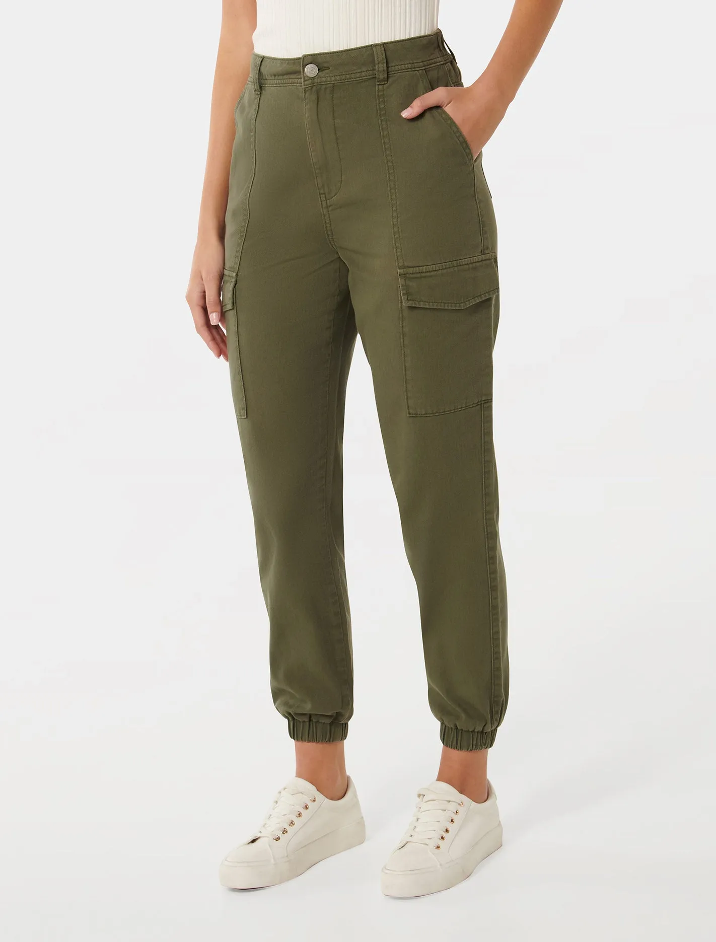 Darcy Cuffed Cargo Pant Jeans