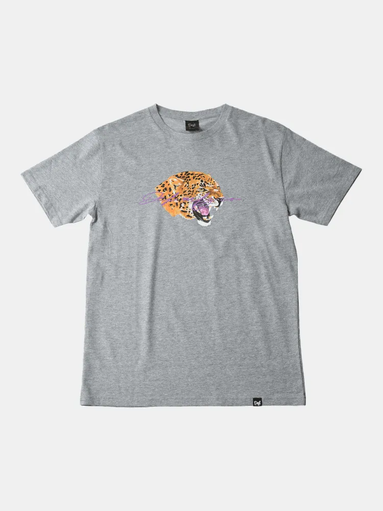 Def Cheetah Tee - Grey