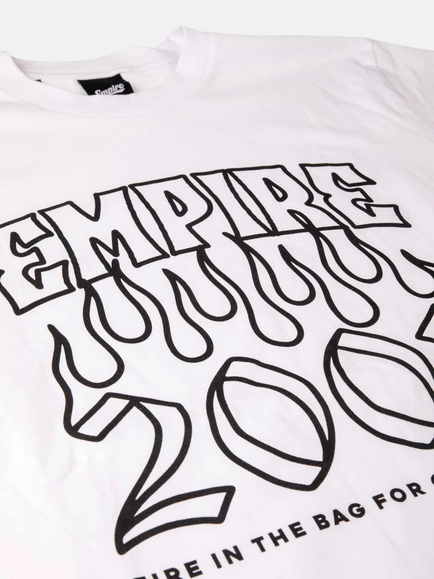 Empire Fire In The Bag Tee - White