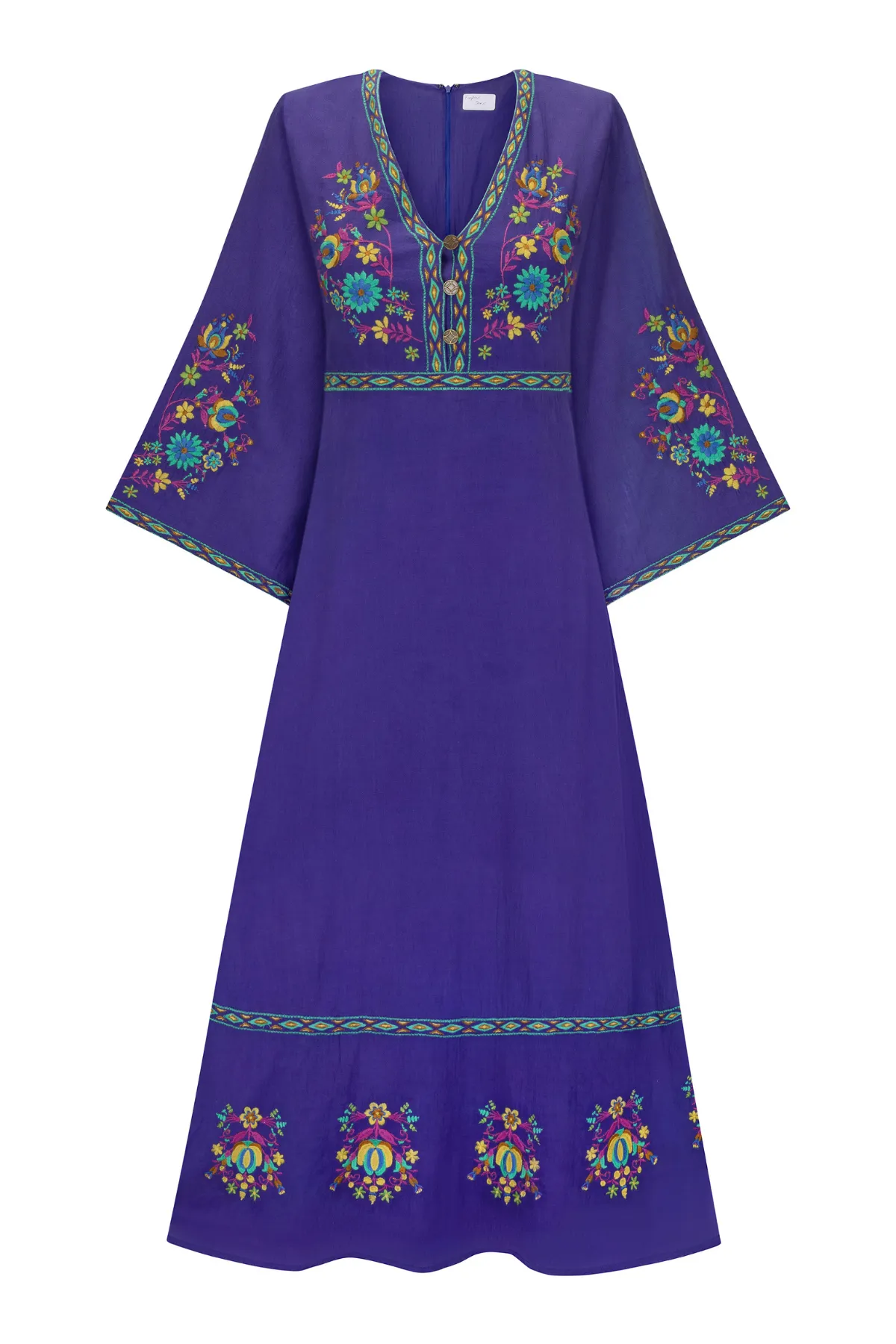 Empress Embroidered Dress - Majesty