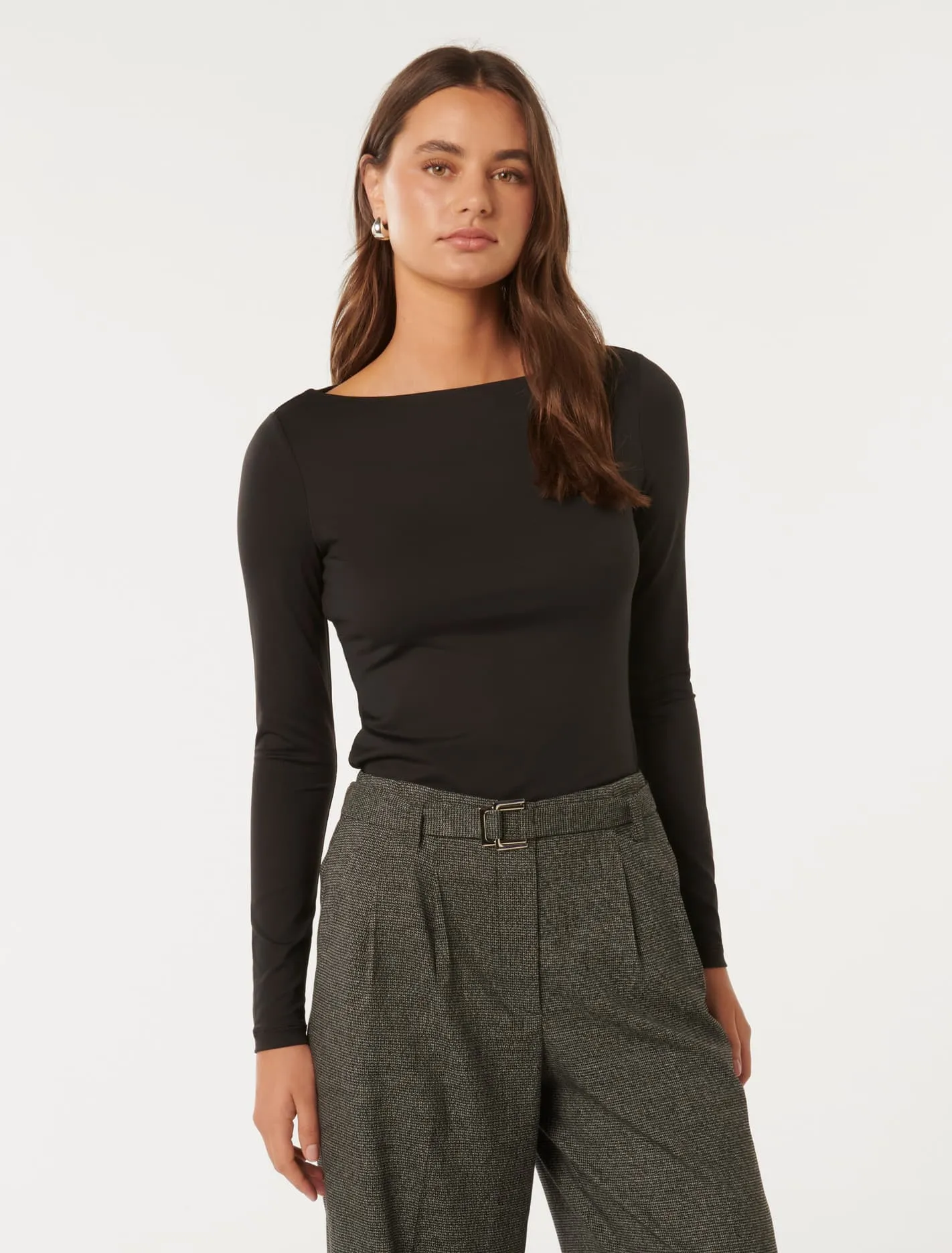 Erika Boat Neck Top