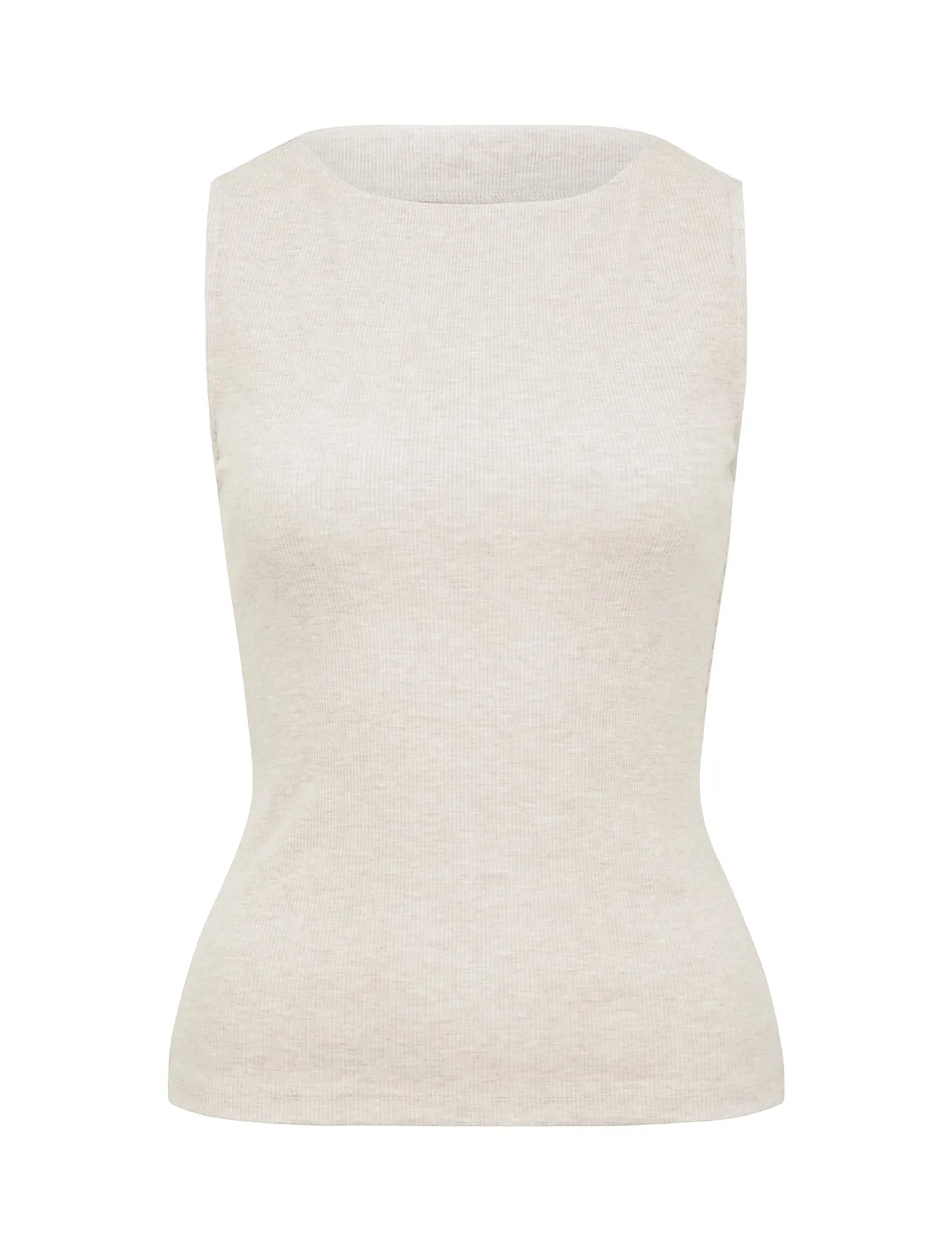 Francesca Boat Neck Tank Top