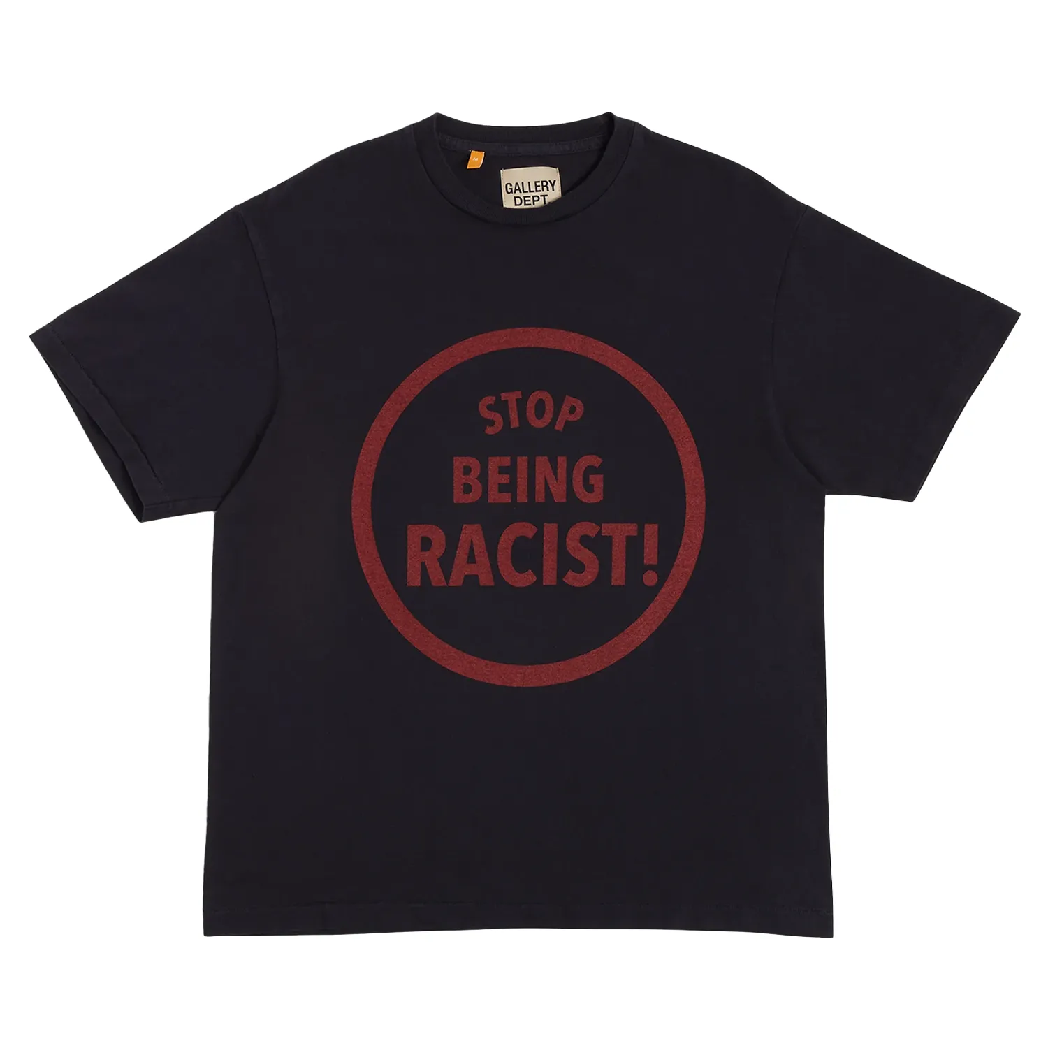 Gallery Dept. Stop Being Racist Tee Black