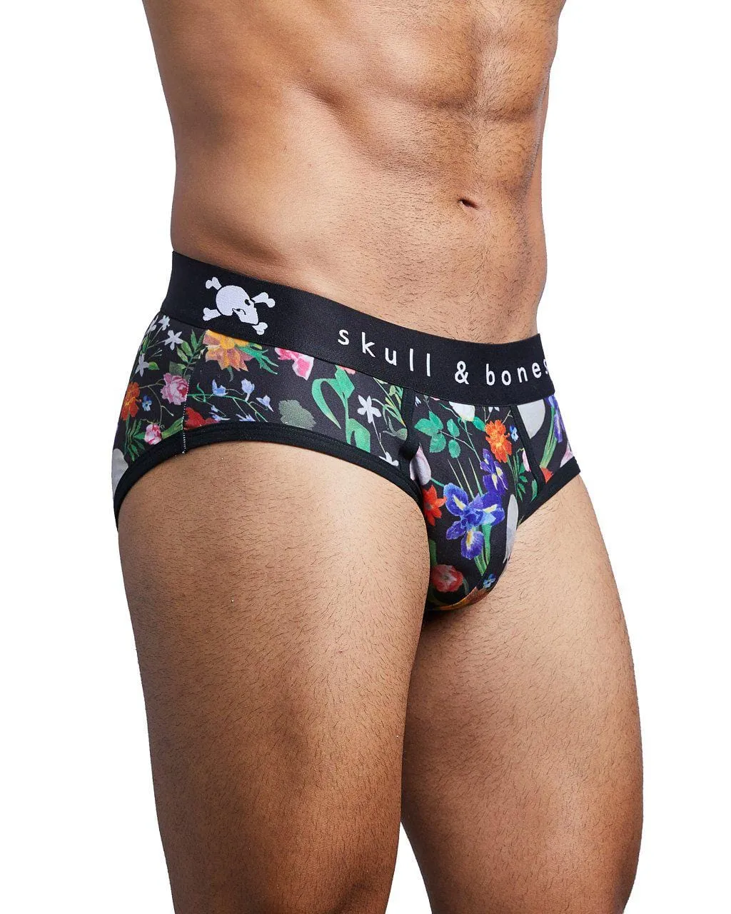 Hand-Painted Dutch Floral Brief