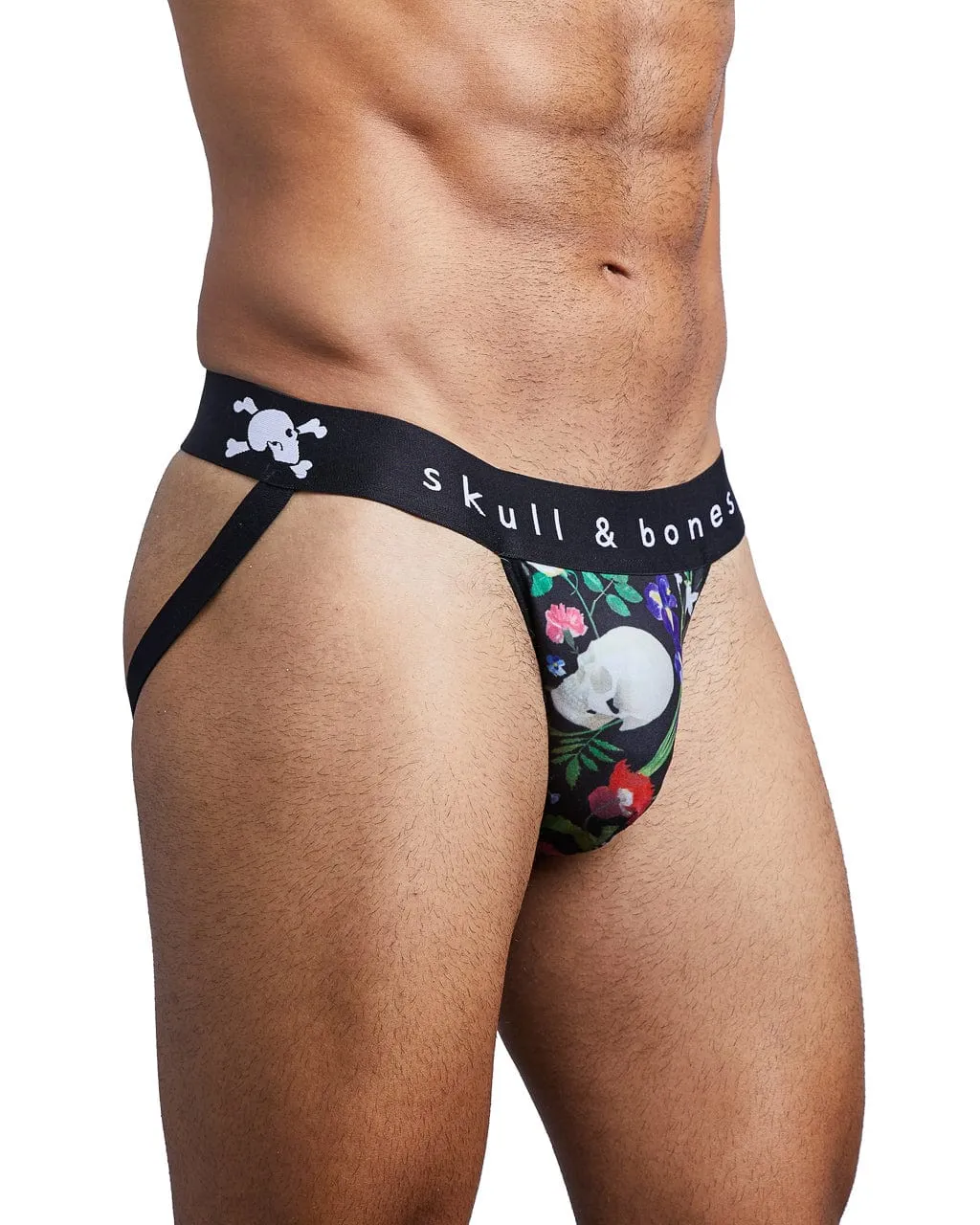 Hand Painted Dutch Floral Jock