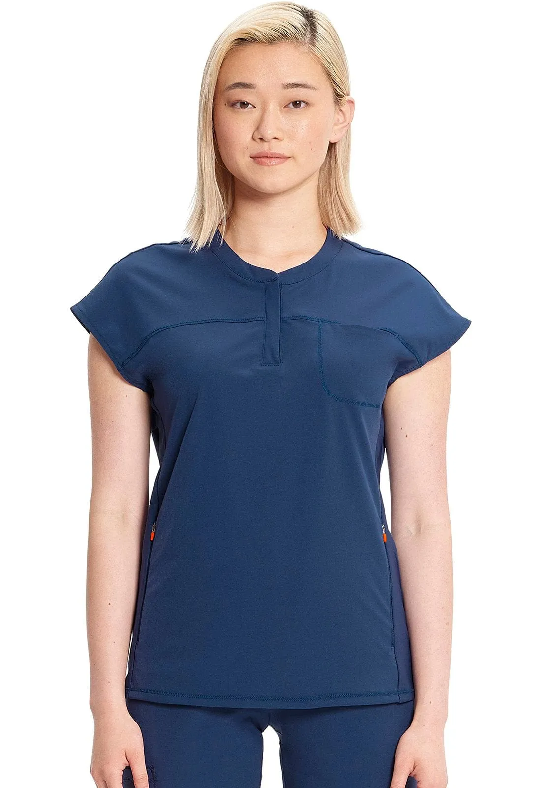 Infinity GNR8 Henley Scrub Top IN622A