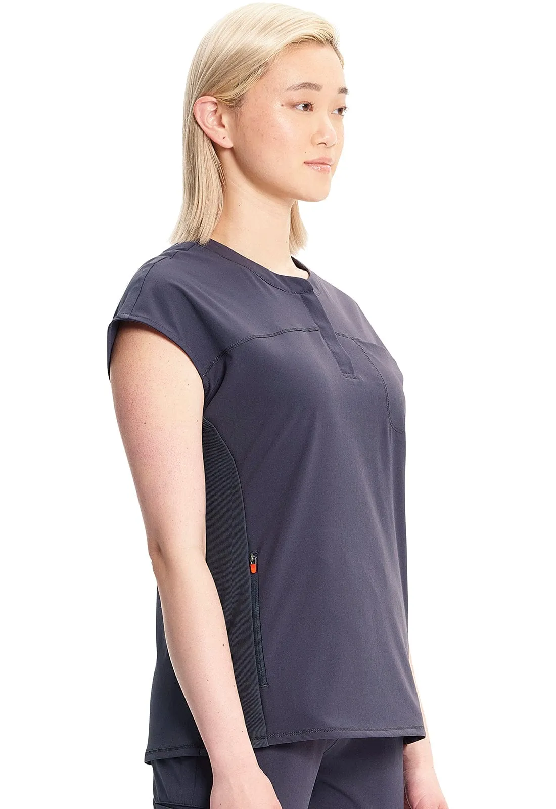 Infinity GNR8 Henley Scrub Top IN622A