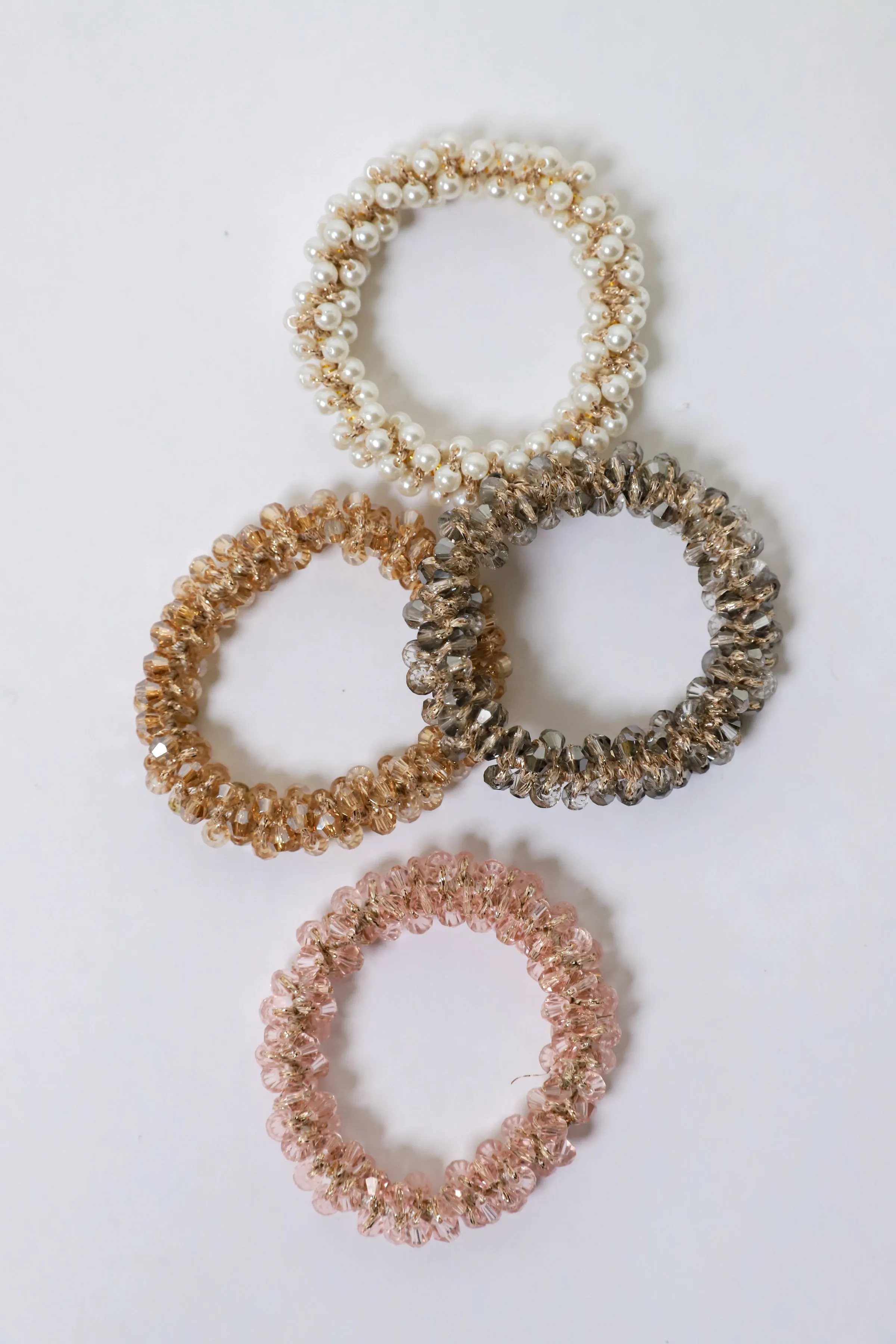 Jewel Stretch Hair Ties