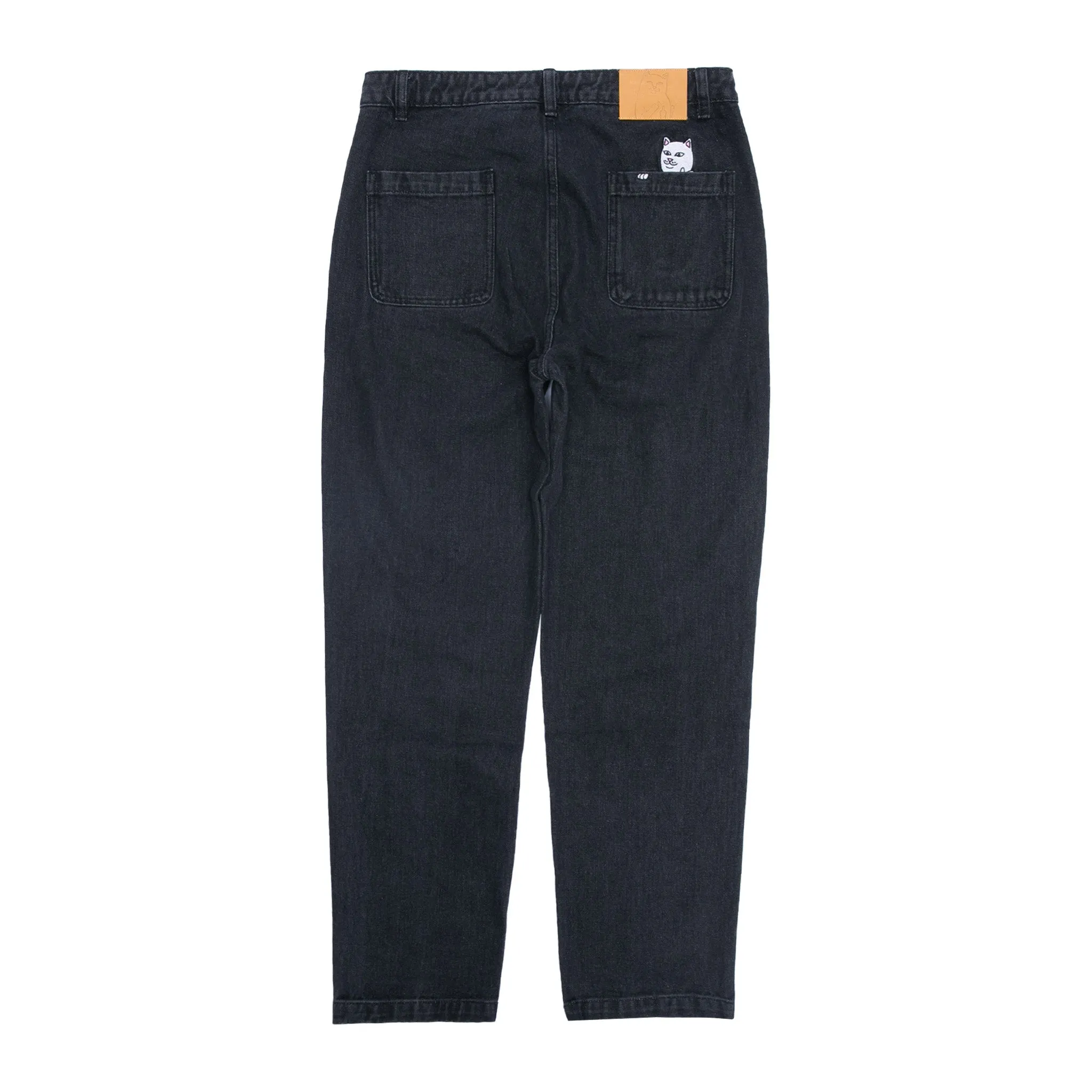 La Brea Denim Pants (Black Medium Wash)