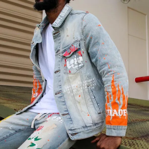 LA FLAME DENIM JACKET