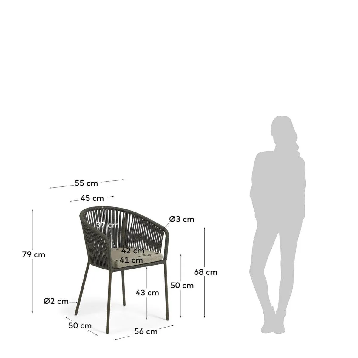 La Forma Yanet Dinning Chair