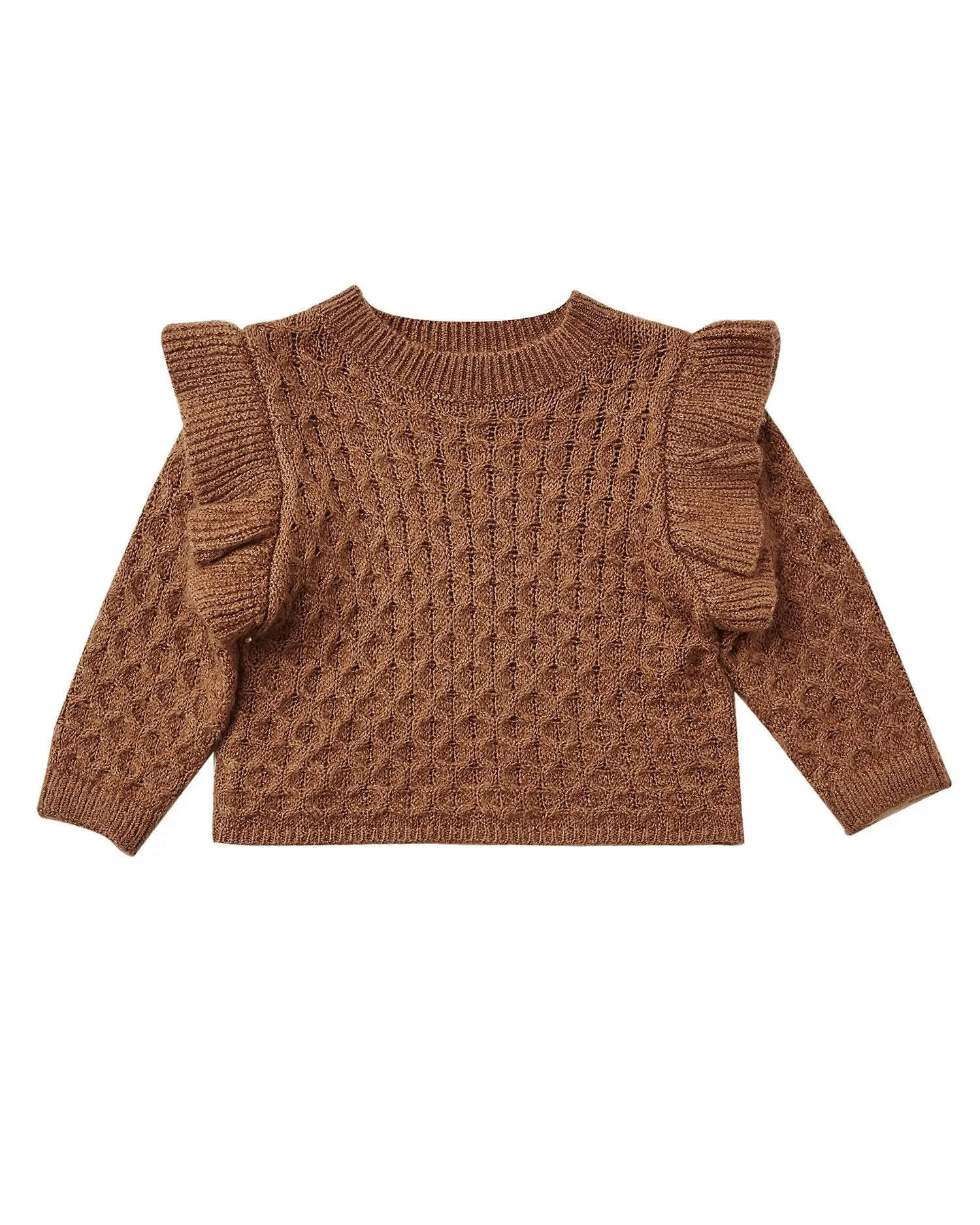 La Reina Sweater – Rust