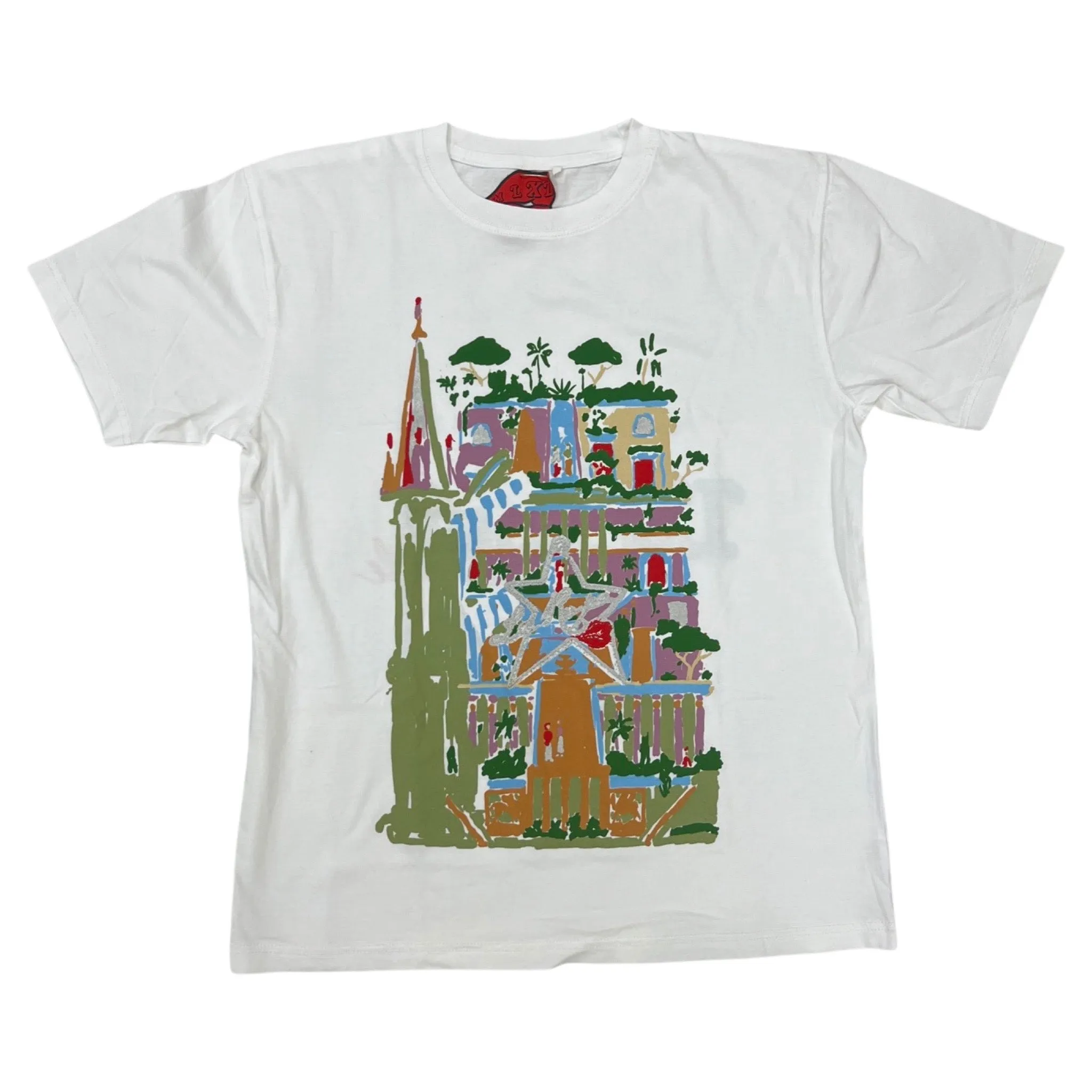 LA ROPA Art Home White Tee