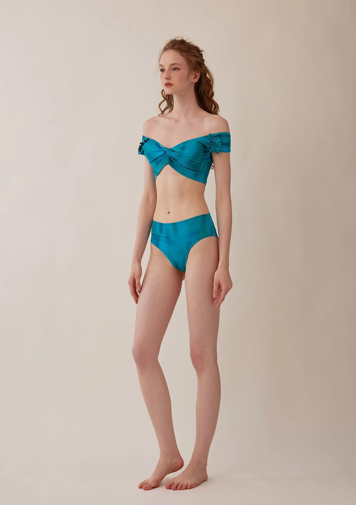 Lac de Sainte-Croix Three-piece Swimsuit