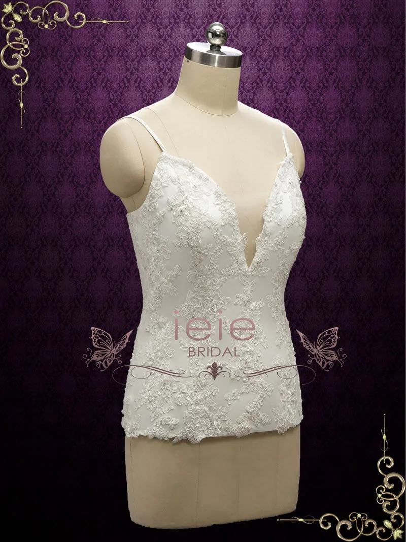 Lace Corset Top for Wedding Drress ARUA