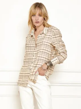 Mkt Camisa de Cuadros Charlie Beige