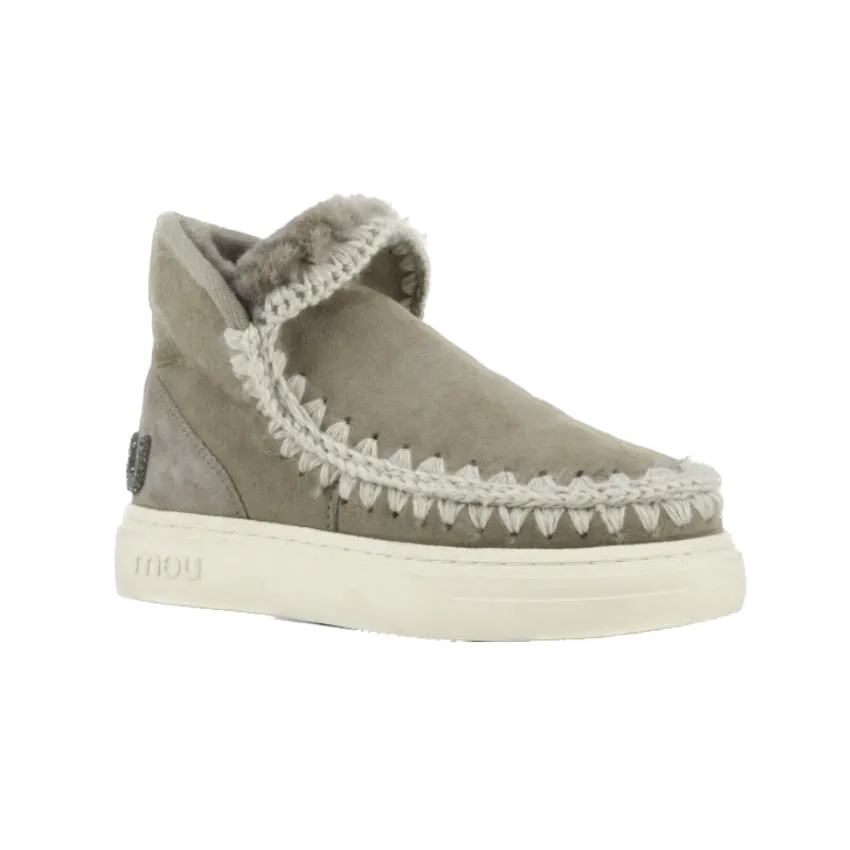 MOU STIVALETTO FW411001A ESKIMO SNEAKERS BOLD GLITTER MARRONE