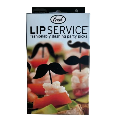 Moustaches Food Picks