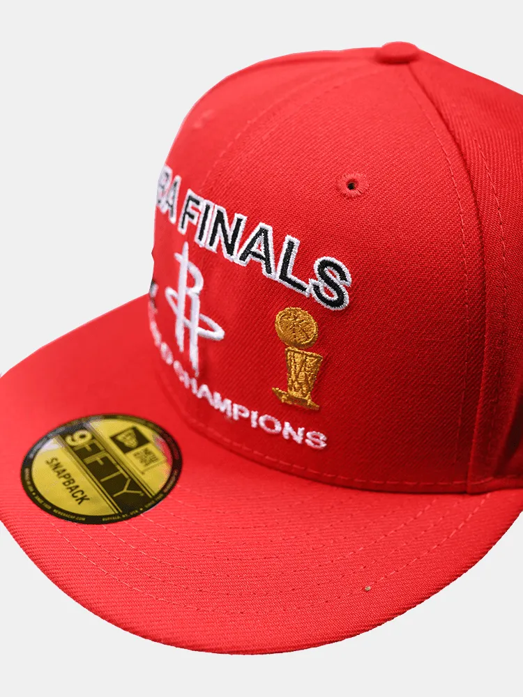 New Era 9FIFTY Houston Rockets NBA Finals Snapback - Red