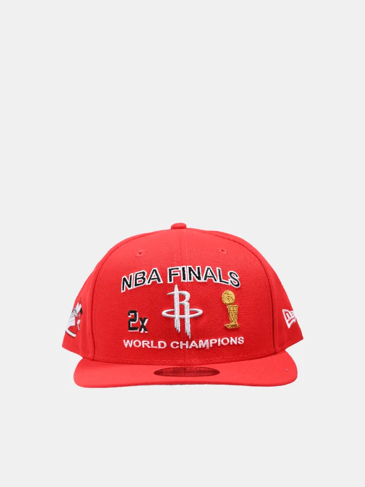 New Era 9FIFTY Houston Rockets NBA Finals Snapback - Red