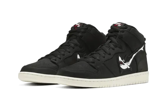 Nike SB Dunk High Oski Shark Black