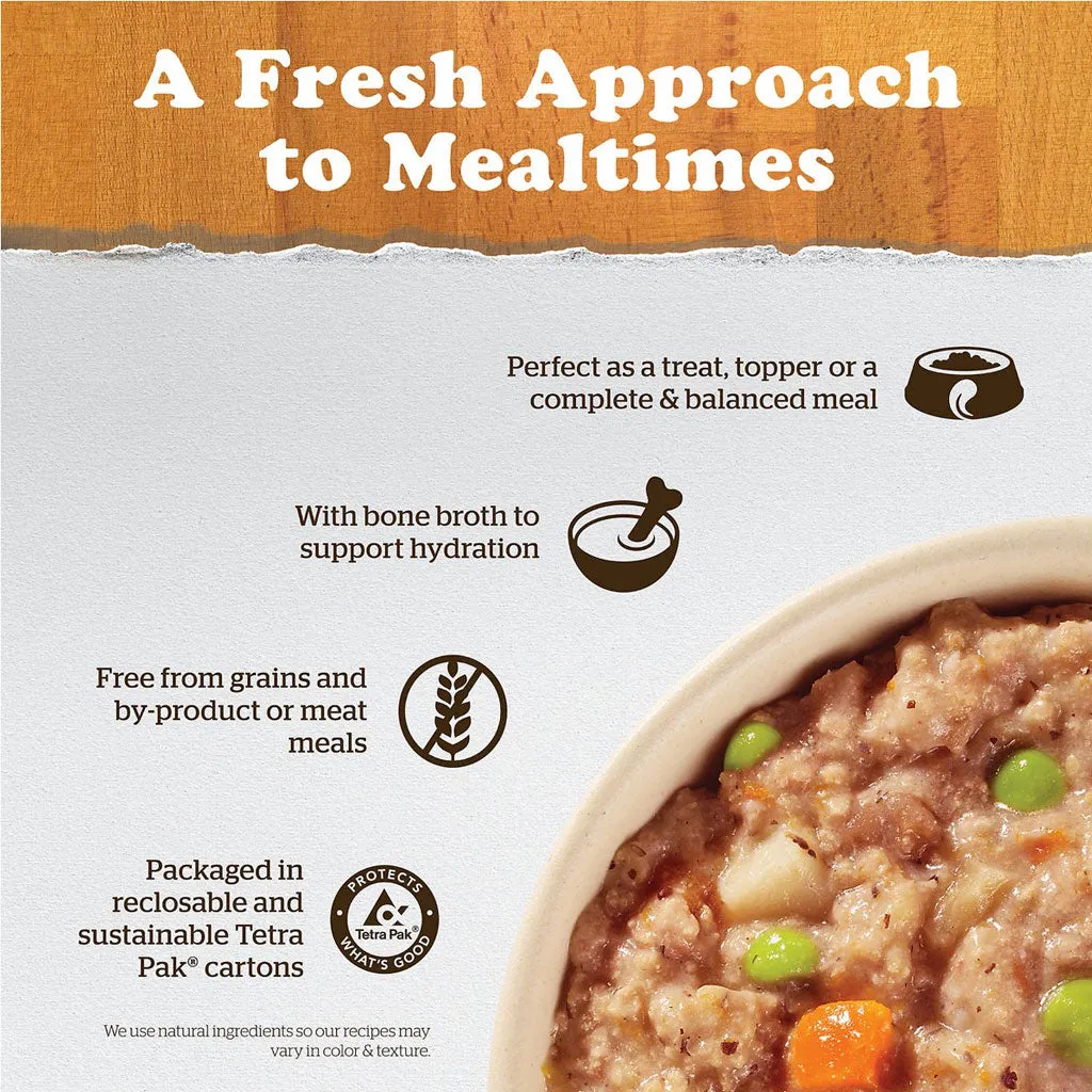 Now Fresh Pork Stew GF Tetra Pak Dog Food (12.5oz/354g)