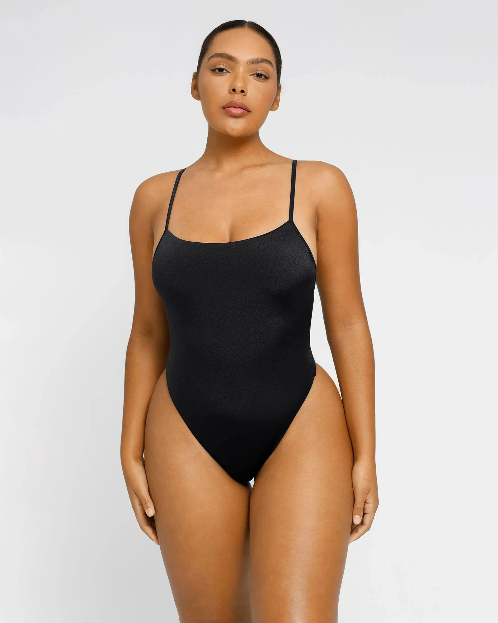 Pearlshine Active Scoop Neck Swimsuit