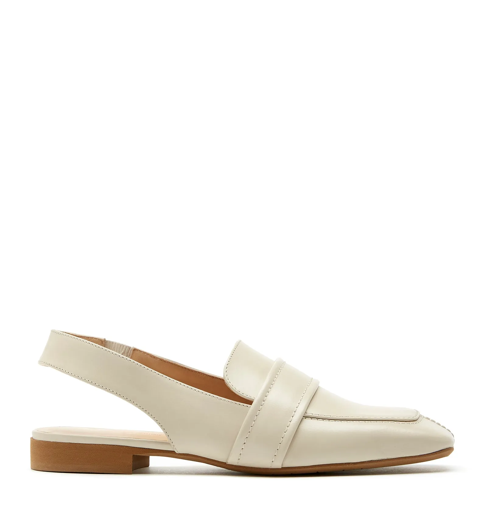 RENELLE SLINGBACK (OFF-WHITE) - LA CANADIENNE