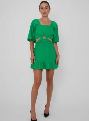 Rose Dress-GREEN