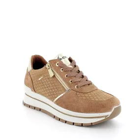 Scarpe da Donna - IGI&CO Art. 4672922 sneakers CARAMEL lacci più zip laterale