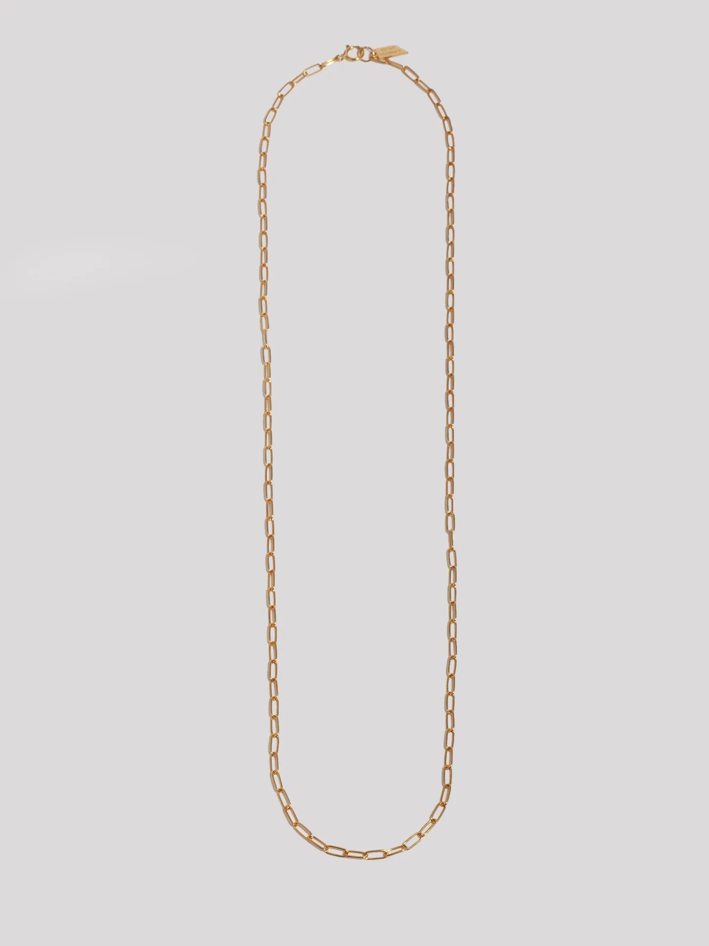 Vermeil Long Link Chain Necklace