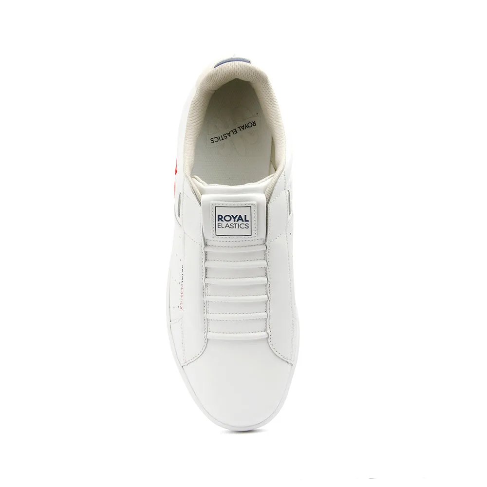 Women's Icon Genesis White Red Leather Sneakers 91901-015